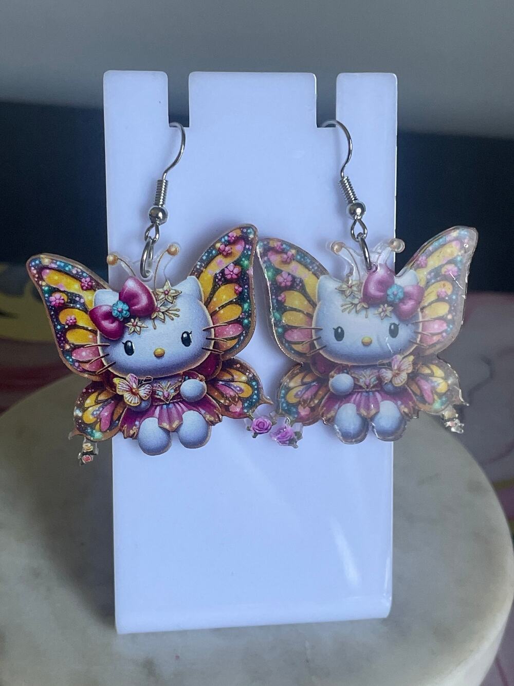 Hello kitty earrings